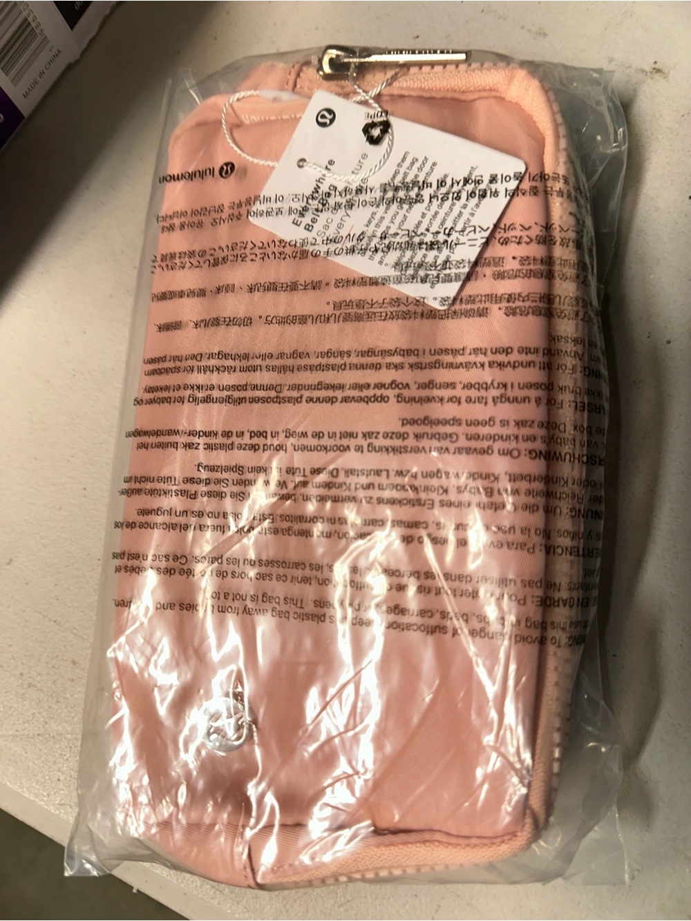 lululemon athletica Pink belt bag